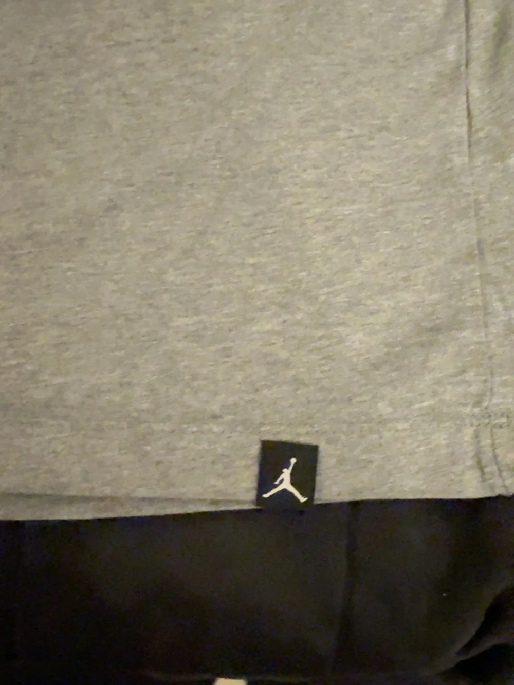 Jordan Jumpman Air Men’s Gray Embroidered Logo Crew Neck T-Shirt 2XL NWOT